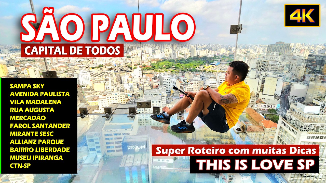 SÃO PAULO THIS IS LOVE  |  A Capital de Todos - Sampa Sky - Farol Santander - Avenida Paulista