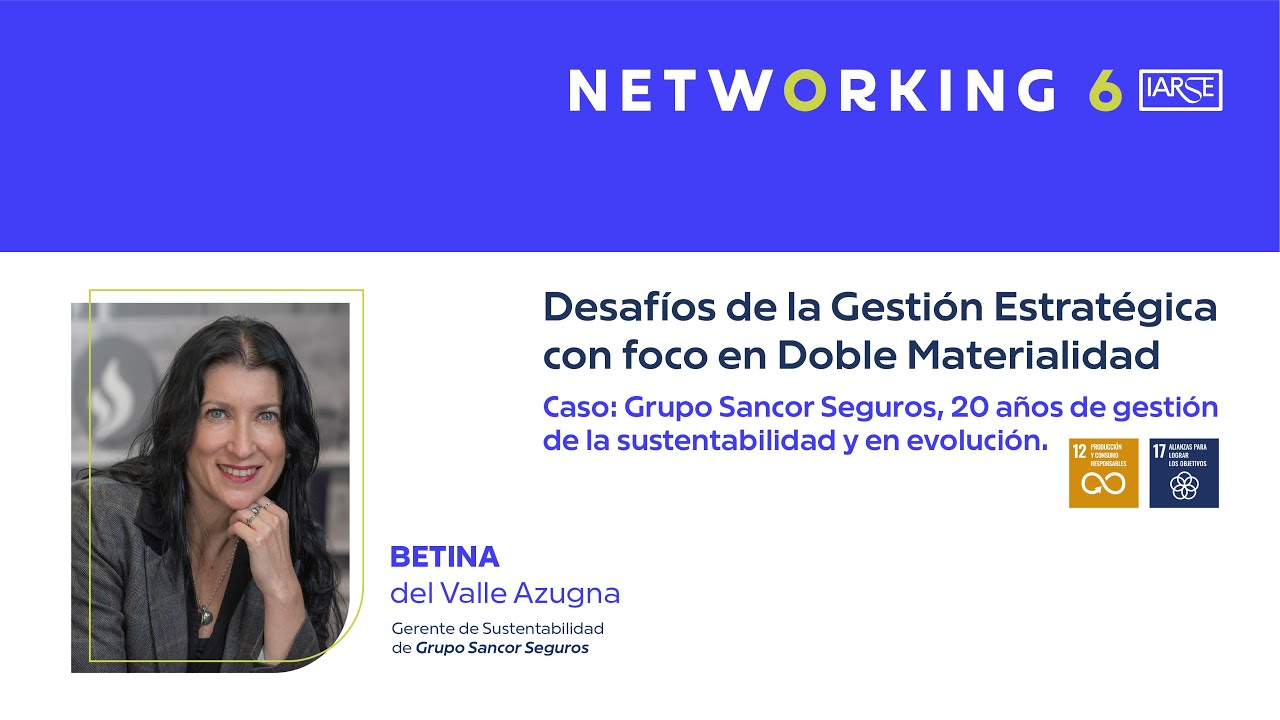 Networking IARSE: Desafíos de Gestión Estratégica con foco en Doble Materialidad