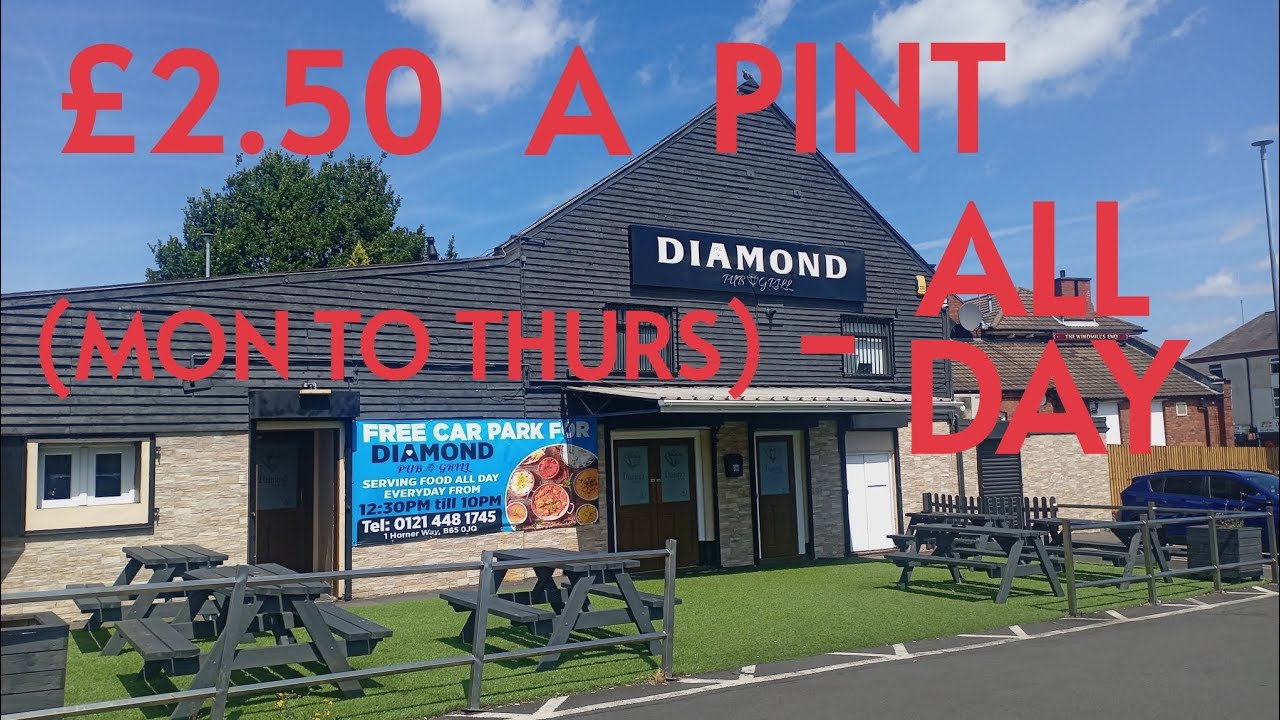 ONLY £2.50 A Pint ! Delicious Food !