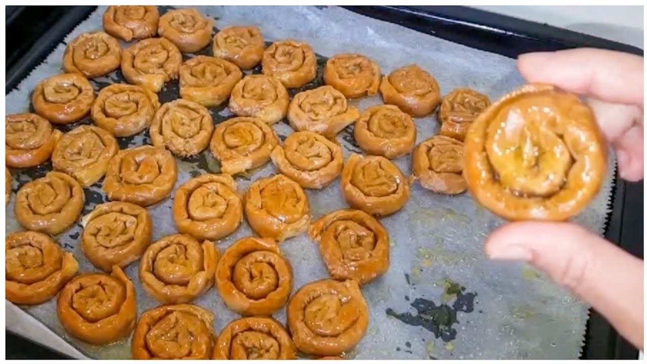محنشة بورق الفيلو و اللوز مقلي لذة و قرمشة لا تقاوم mini mhancha
