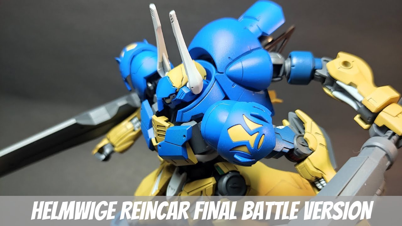 Custom Build Gunpla | Helmwige Reincar x Gundam Barbatos Lupus