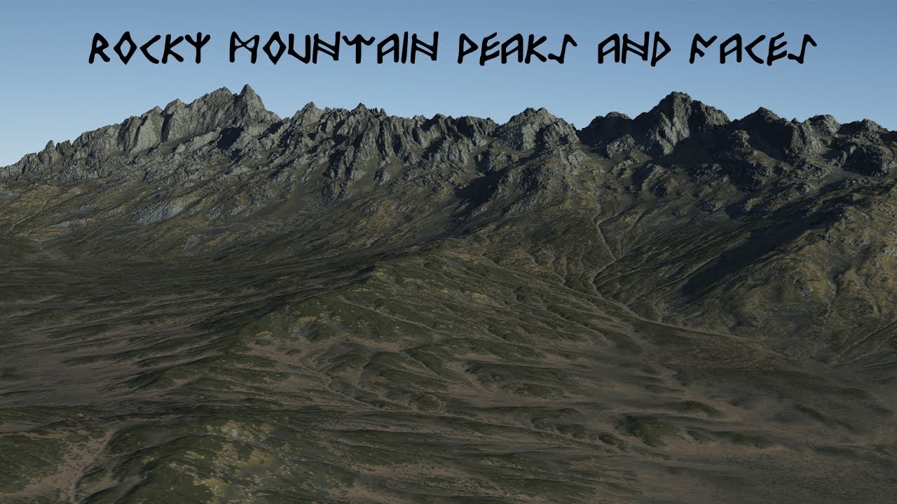 Gaea Tutorial: Rocky Peaks and Faces