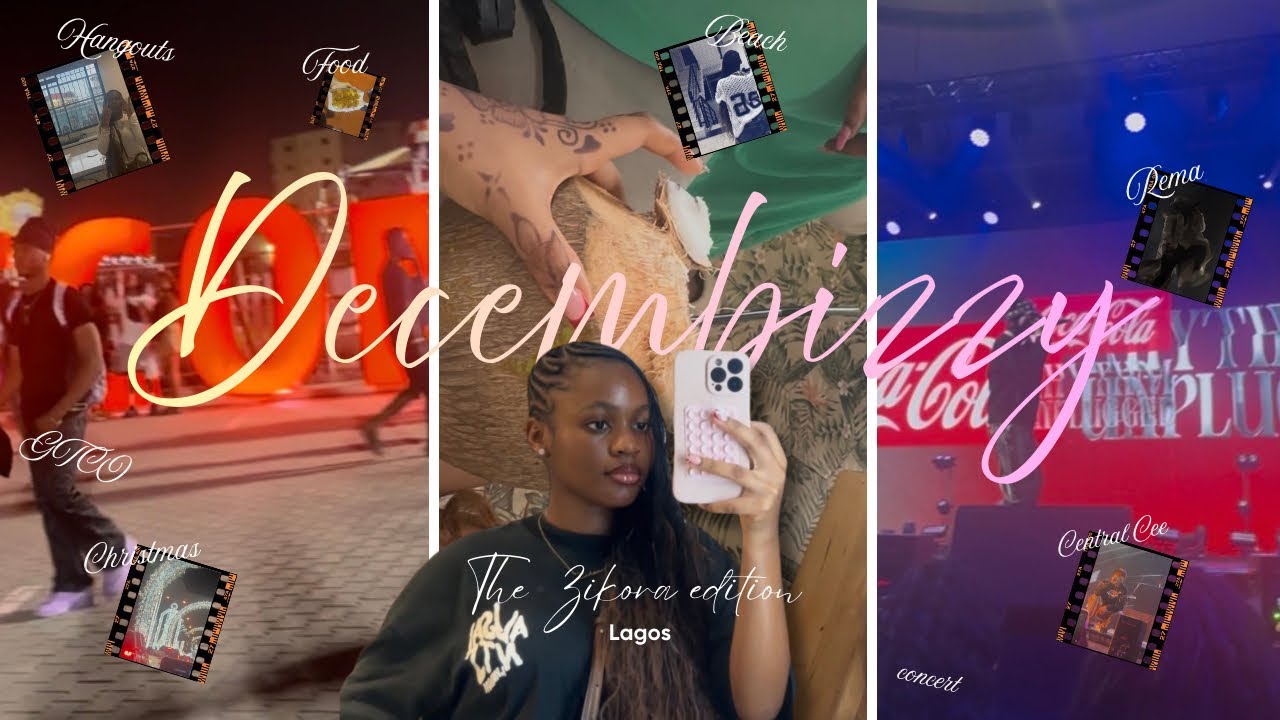 VERY LATE DECEMBER VLOG : The Zikora Edition | Concerts (Rema, Cench, Magix, Mavo),Restaurants etc..