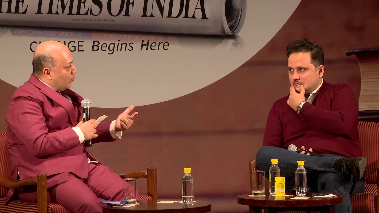 Times Litfest Delhi 2017: Immortal India, Amish in conversation with Vikas Singh (TOI)