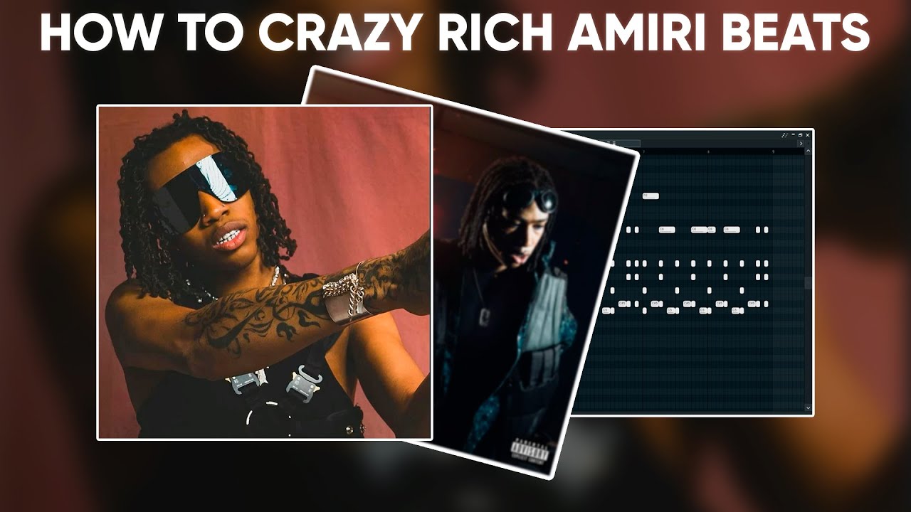 How To Make CRAZY RICH AMIRI Type Beats