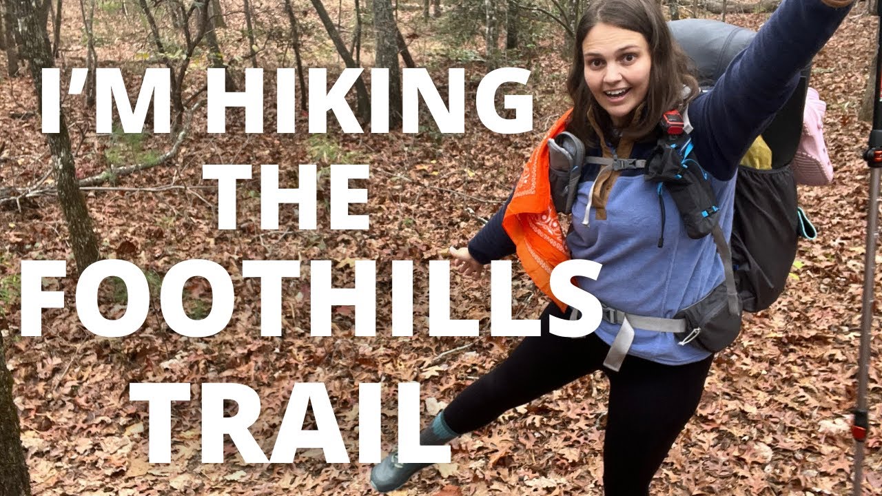 Prepping for the Foothills Trail 2022 | My daily mileage, campsites, and food plan for each day!