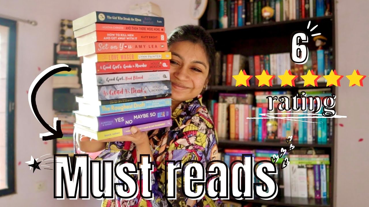 Top 15 must-read fiction books I read in March (6 star reads) |Beginner-friendly books | Anchal Rani