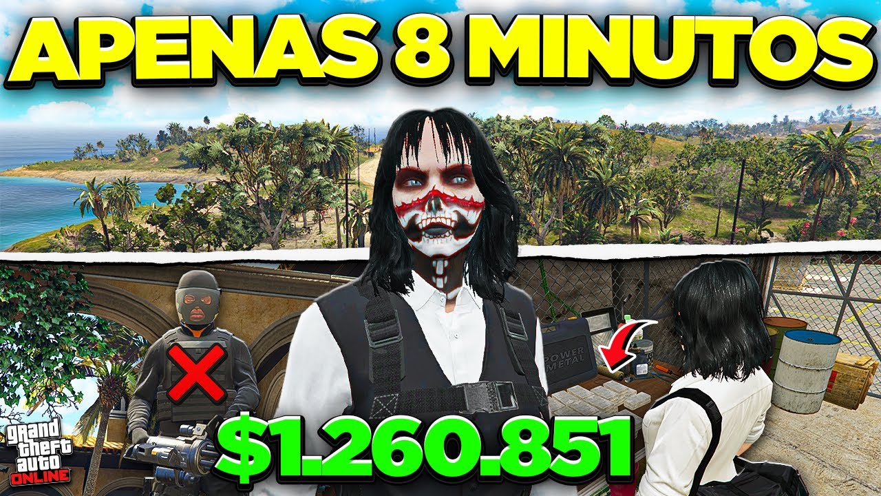 Como fazer o golpe de cayo perico em apenas 8 minutos no GTA Online