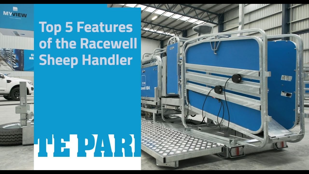 Пять главных особенностей овцеводческого аппарата Racewell Sheep Handler