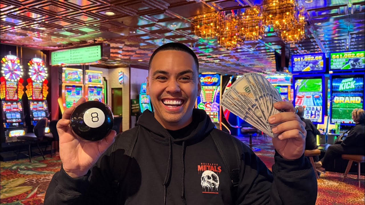 Can We Beat the Casino using a Magic 8 Ball? LIVE!