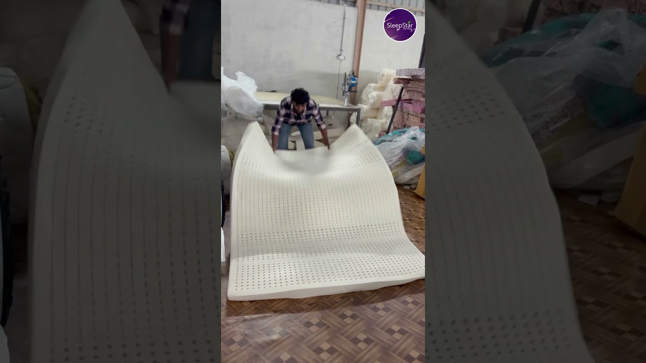 Ortho latex mattress for wholesale price #wholesale #mattressfactory #wholesalecost