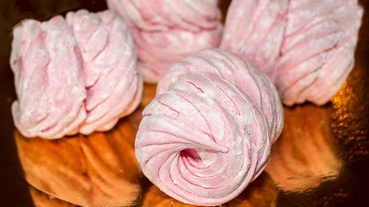 Малиновый ЗЕФИР по Заварной технологии Нежный и Вкусный Очень Простой Рецепт