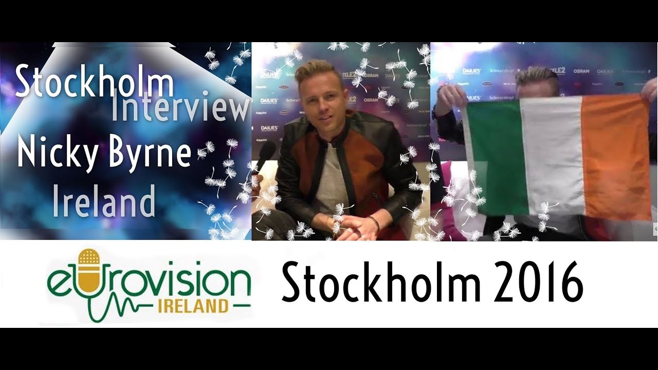 IRELAND: Eurovision Ireland speaks to Nicky Byrne  at Eurovision 2016