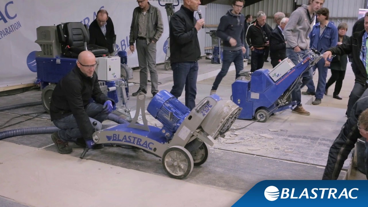 Grinding | The Blastrac BG-250 Single Disc Grinder
