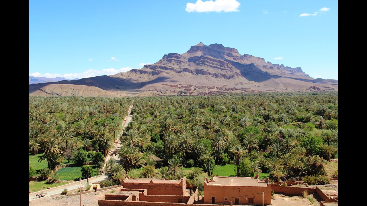 جولة بين قصور امحاميد الغزلان  إلى تاكونيت   zagora Mhamid