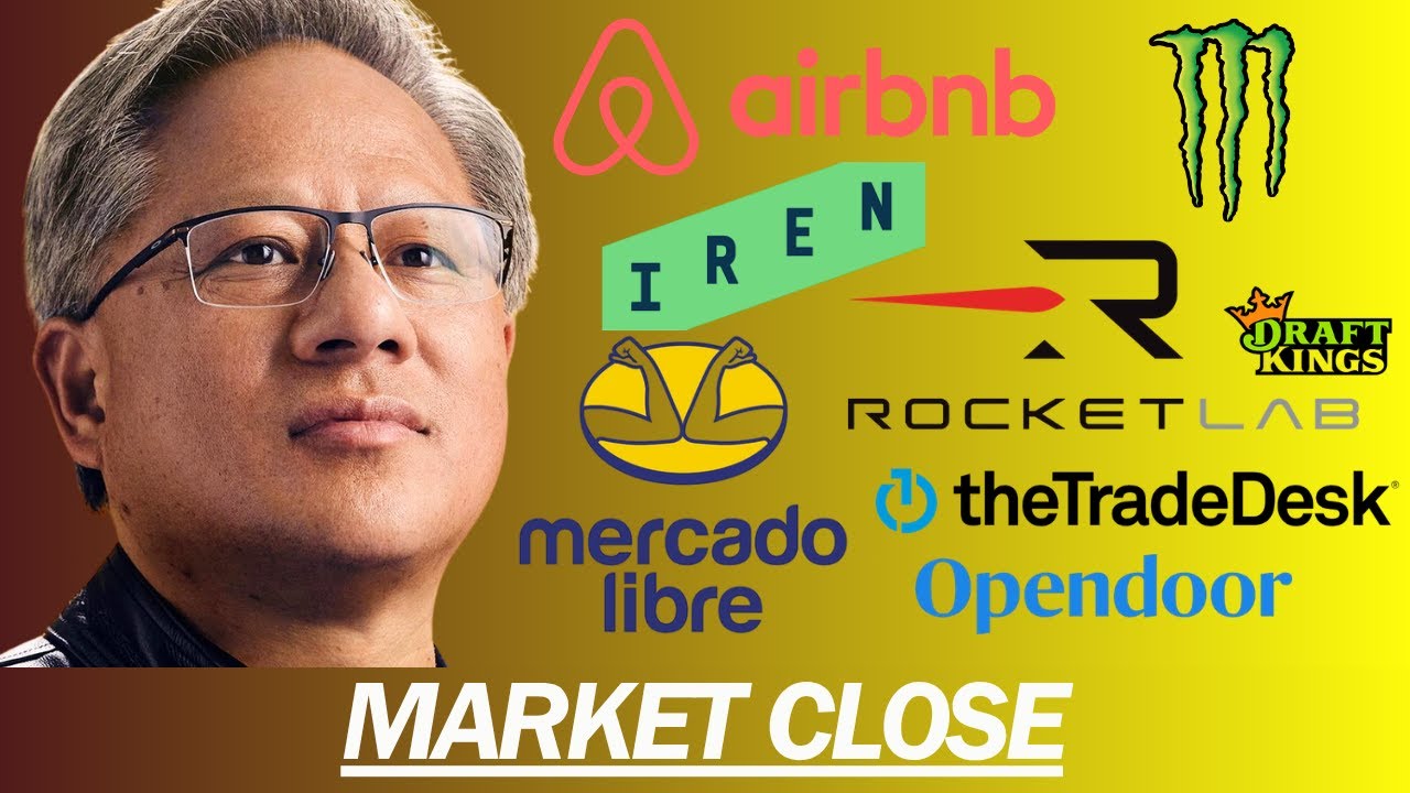 EARNINGS MADNESS: IREN, CRWV, RKLB, SOUN, MELI, TTD, ABNB, NET, AFRM, XYZ | MARKET CLOSE