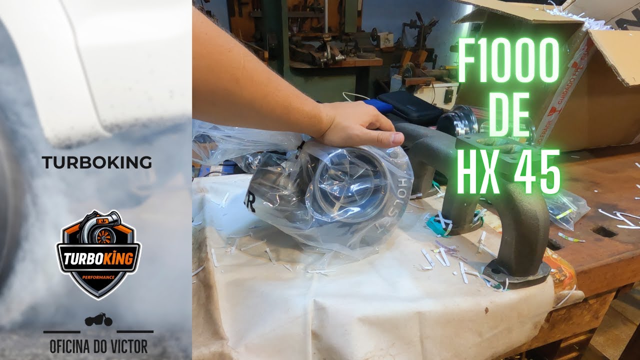 Revelado todo o novo Kit de turbina para a F1000- Oficina do Victor e TurboKing