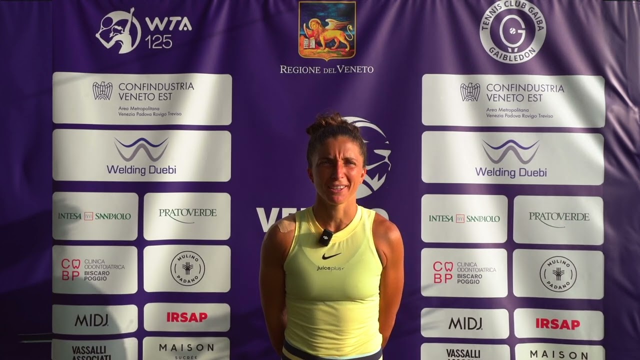 Sara Errani post-match interview