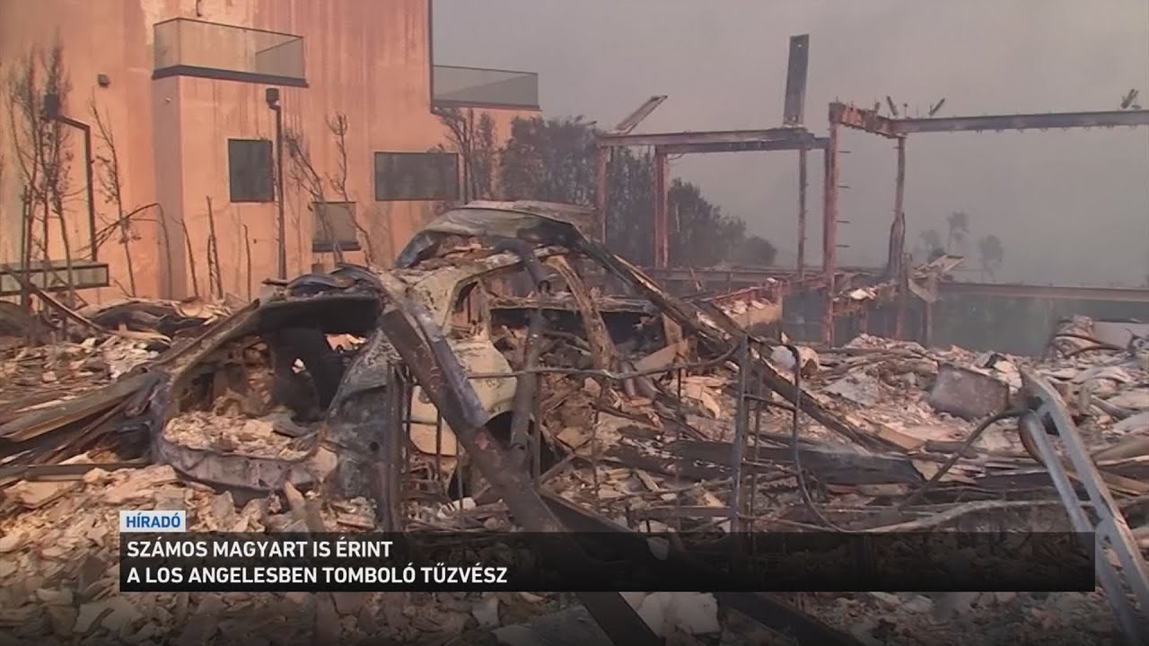 Több magyart is érint a Los Angelesben tomboló tűzvész