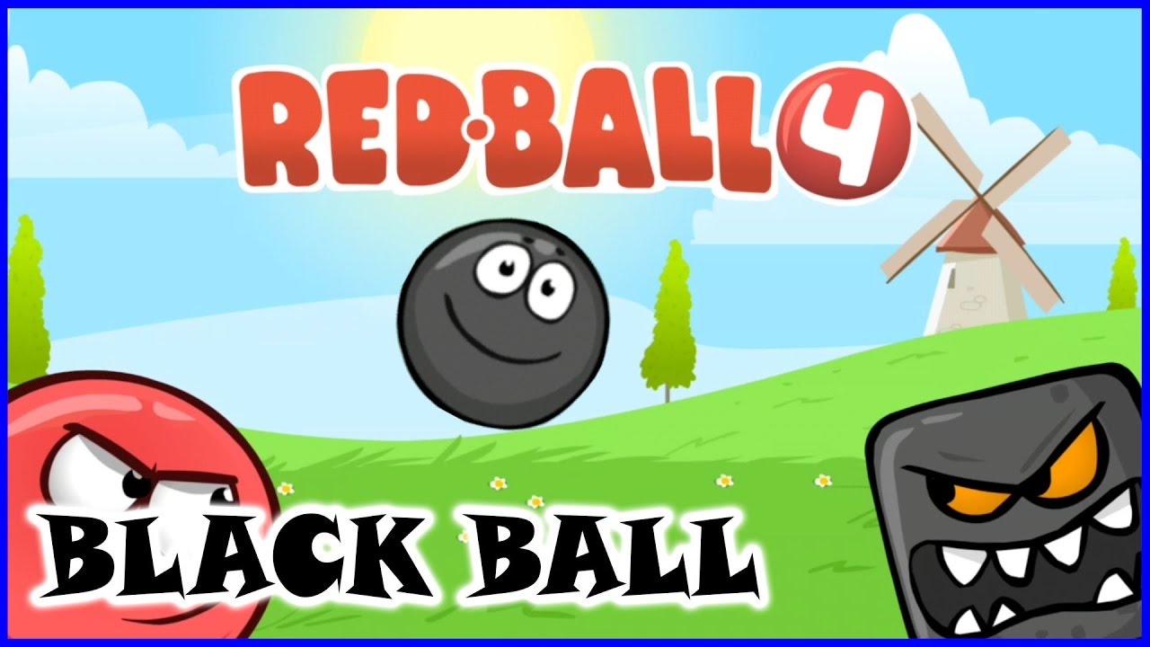 How to pass all levels of Red Ball 4 game with Black Ball