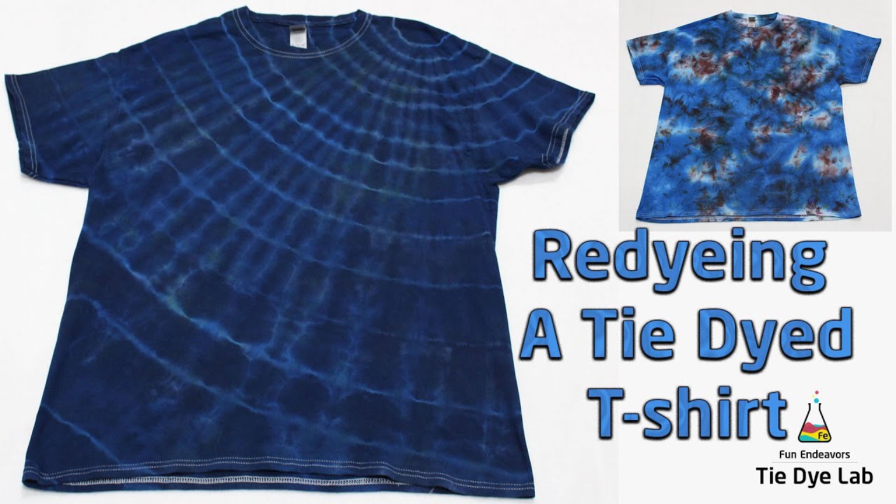 How To Re-dye And Fix A Tie Dye Shirt That Didn't Turn Out As Awesome As I Had Envisioned