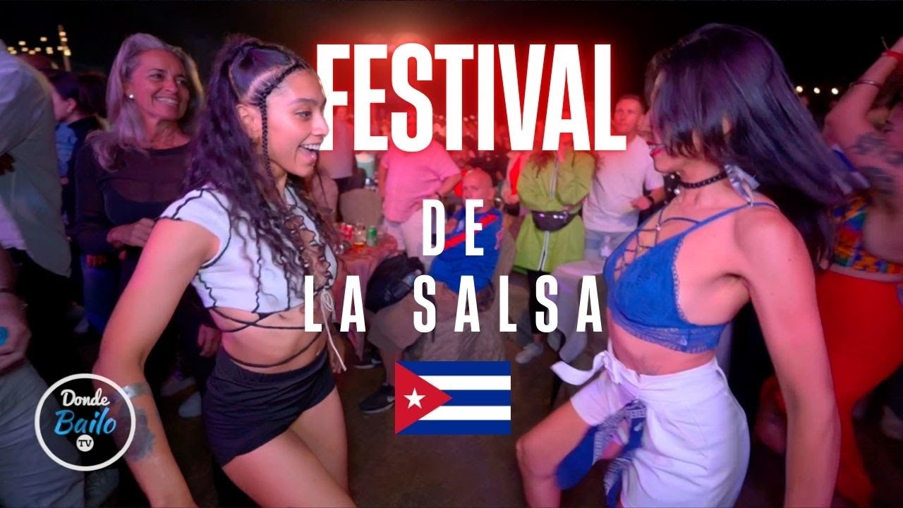 Bailando Salsa con Los Van Van en Cuba 2025 | Salsa en Cuba - Al Paso (Festival de la Salsa)