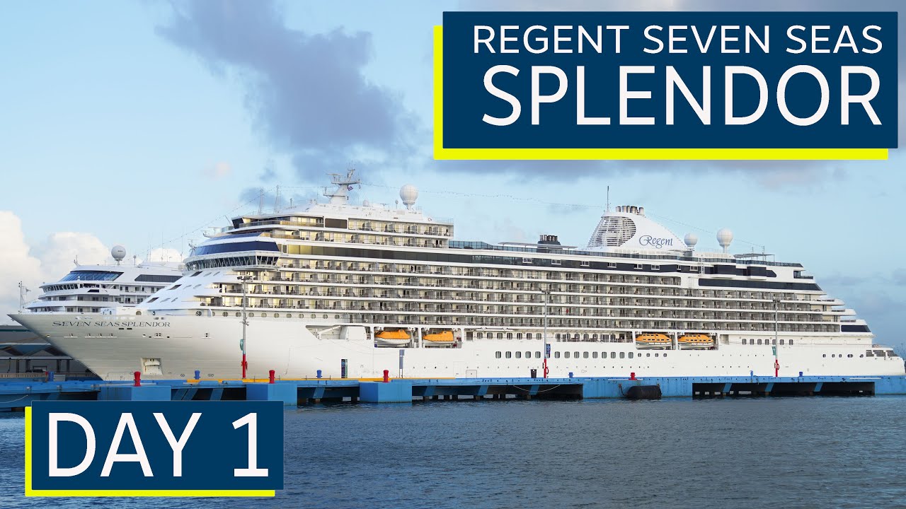 Regent Seven Seas Splendor Day 1: Embarkation, Sail Away and Dinner at Compass Rose