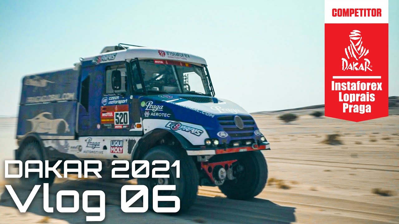 Instaforex Loprais Praga Team | DAKAR 2021 - STAGE 4 - Vlog 06