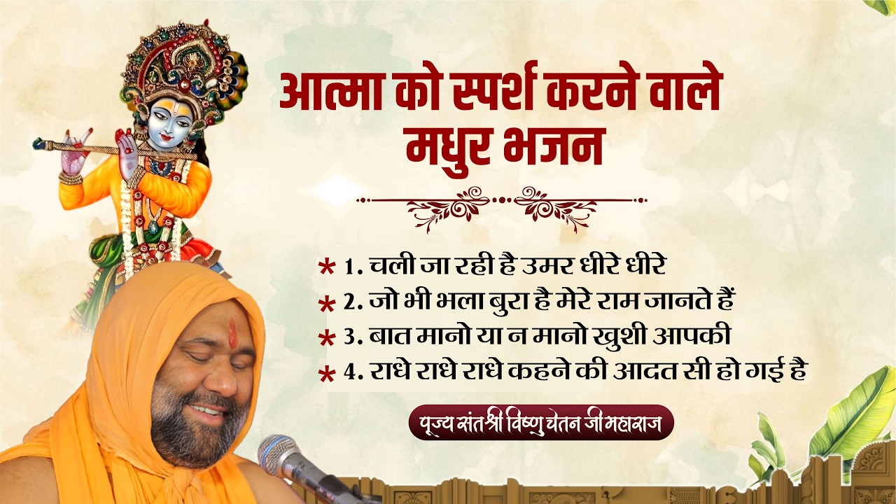 आत्मा को स्पर्श करने वाले मधुर भजन | Vishnu Chetan ji Maharaj