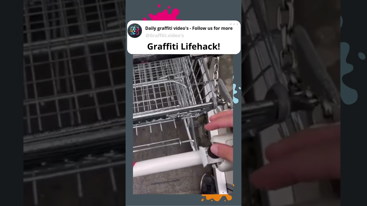 Smart GRAFFITI LIFE HACK😎 #graffiti #graffitilifehack