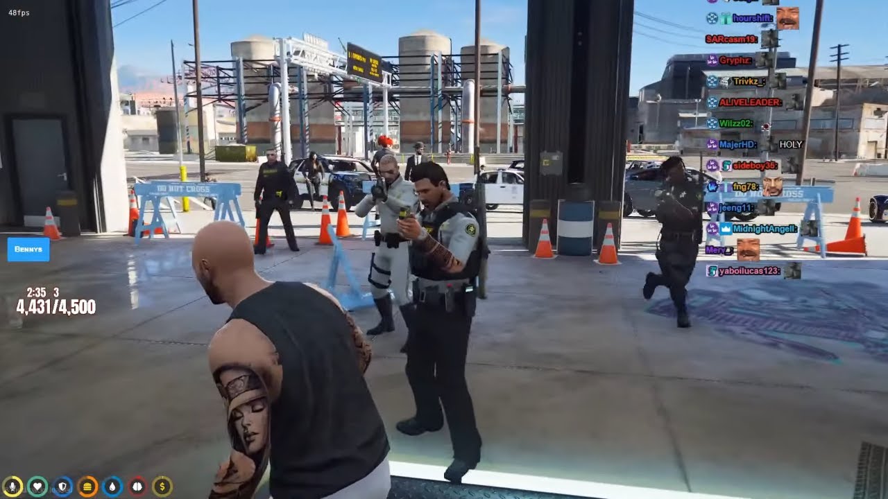 Eddie is Not Happy after Being Arrested in his Shop | NoPixel GTA RP