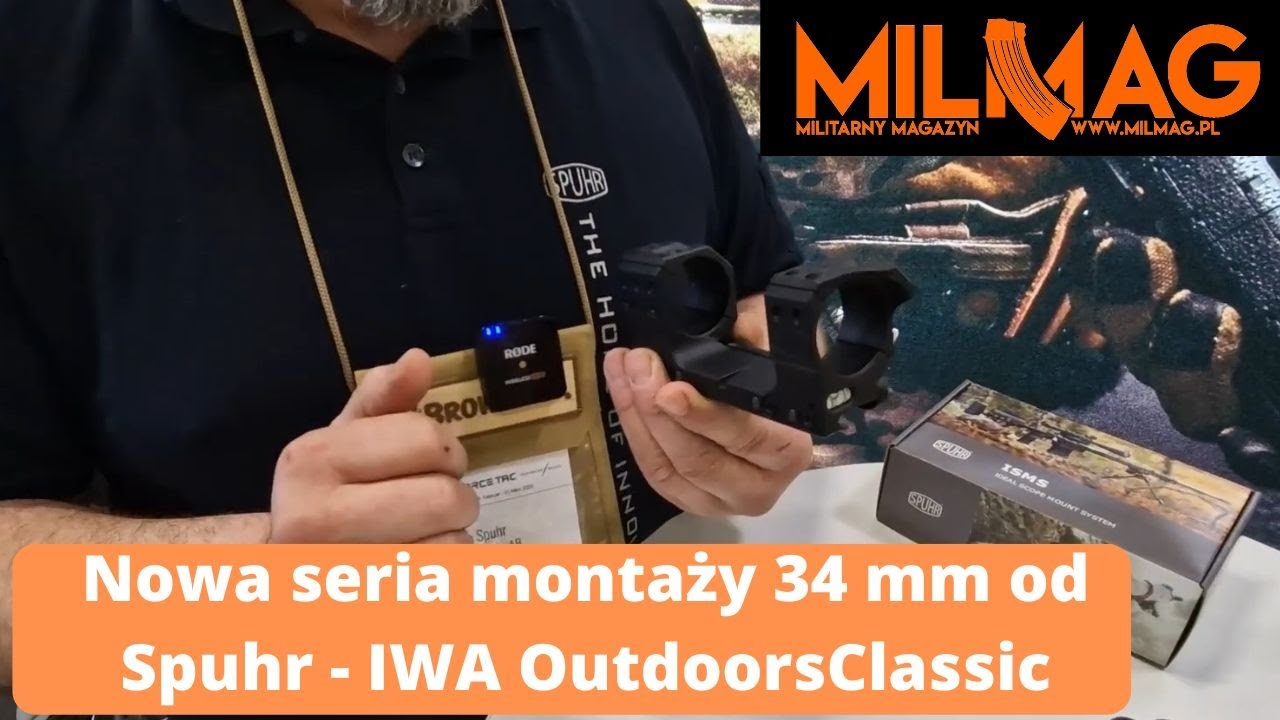 Nowa seria montaży 34 mm od Spuhr -  IWA OutdoorsClassic 2023