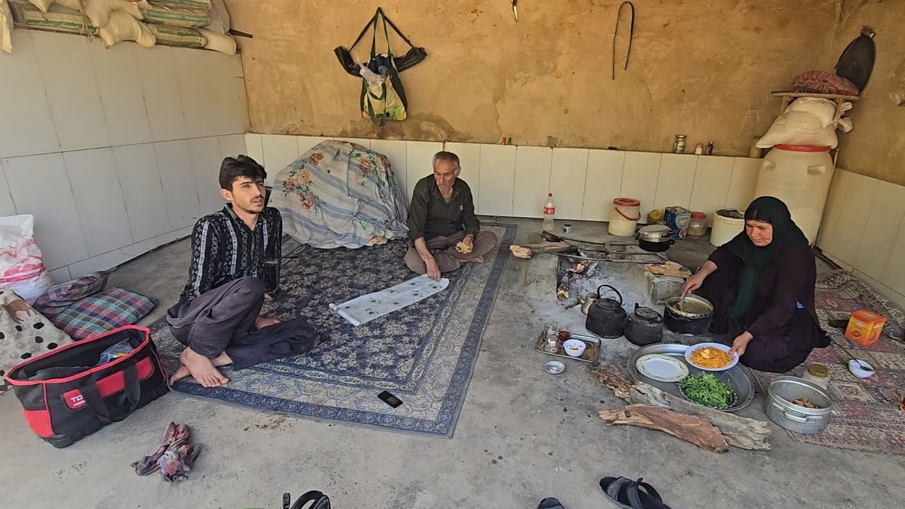 We have to leave the mountains. Jamshid is tired of the bad condition of the river.