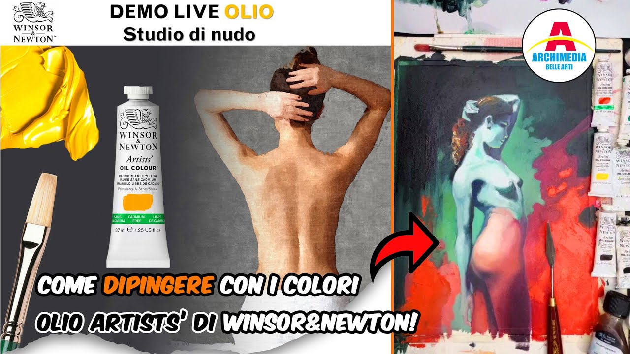 Tutorial | 🖌️ Come DIPINGERE con i COLORI ad OLIO ARTISTS' di Winsor&Newton!
