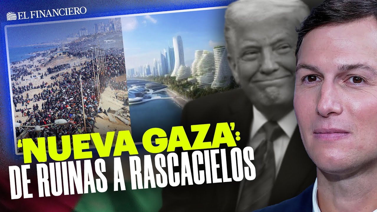 NUEVA GAZA: POLÉMICO plan de RECONSTRUCCIÓN presentado yerno de TRUMP