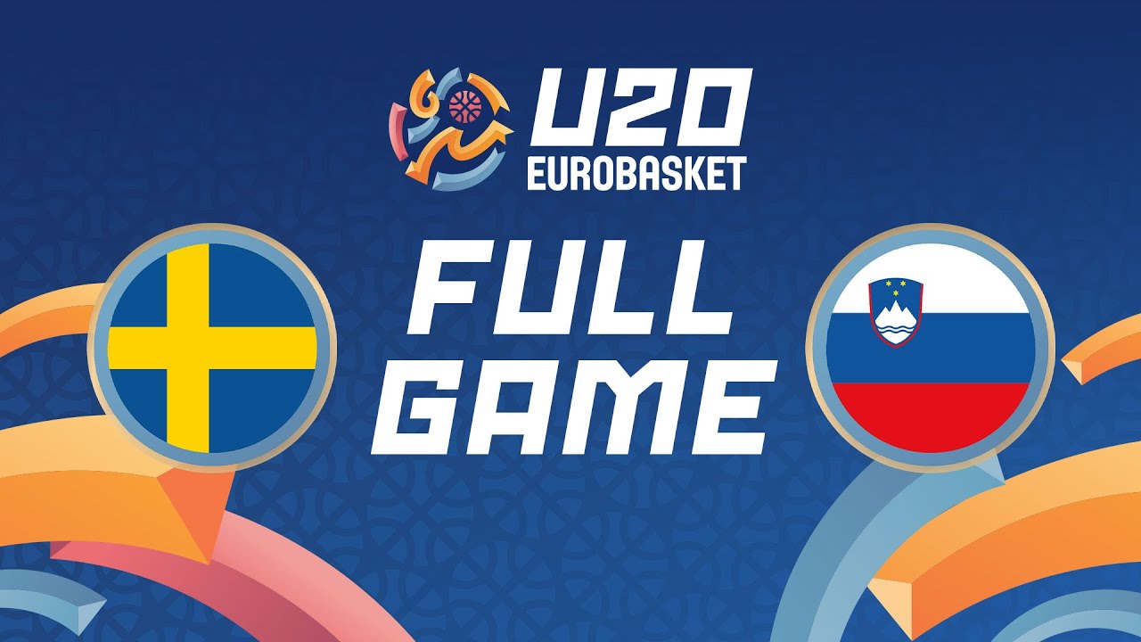 Round of 16 | Sweden v Slovenia | Full Basketball Game | FIBA U20 Women's EuroBasket 2024
