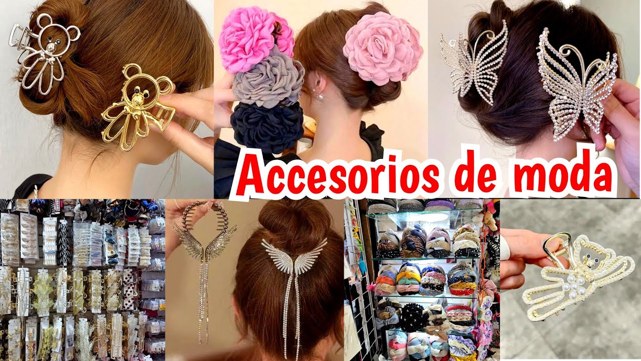 🙀LO MISMO DE INTERNET PERO MAS BARATO😱Accesorios de cabello SUPER BONITOS 💰