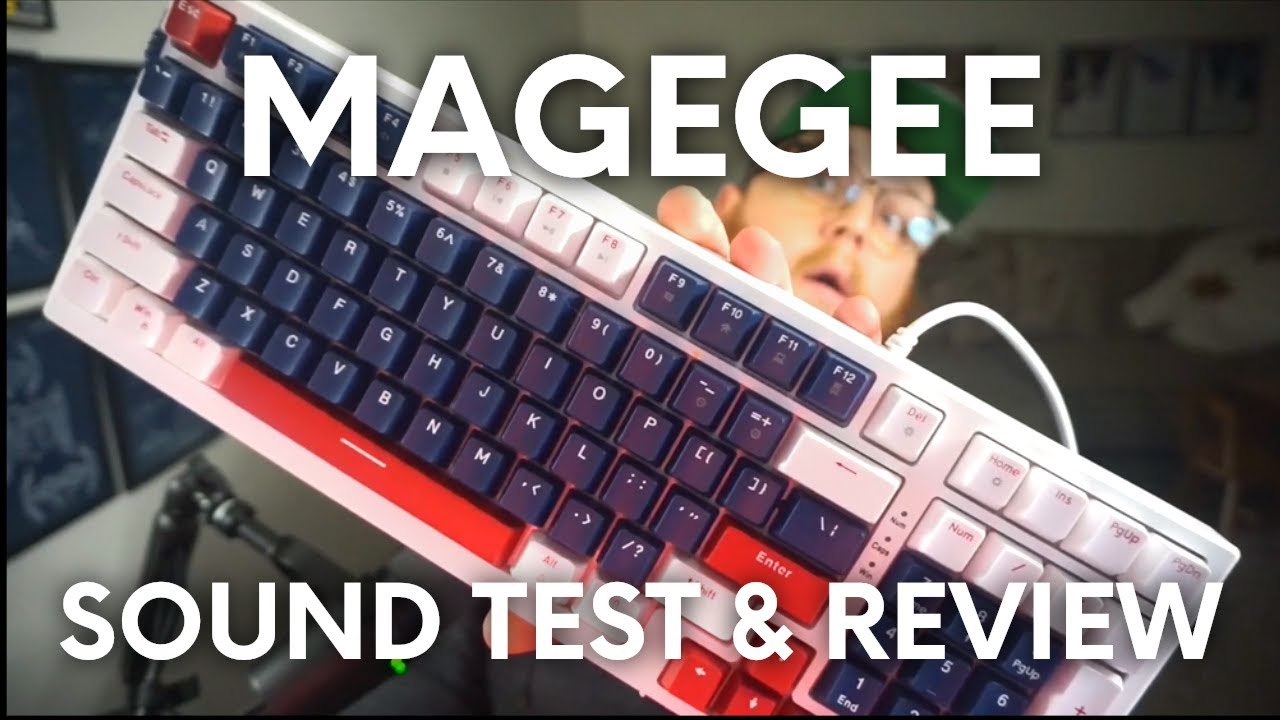 Satisfying and loud... Maybe TOO loud? MageGee 98% Keyboard