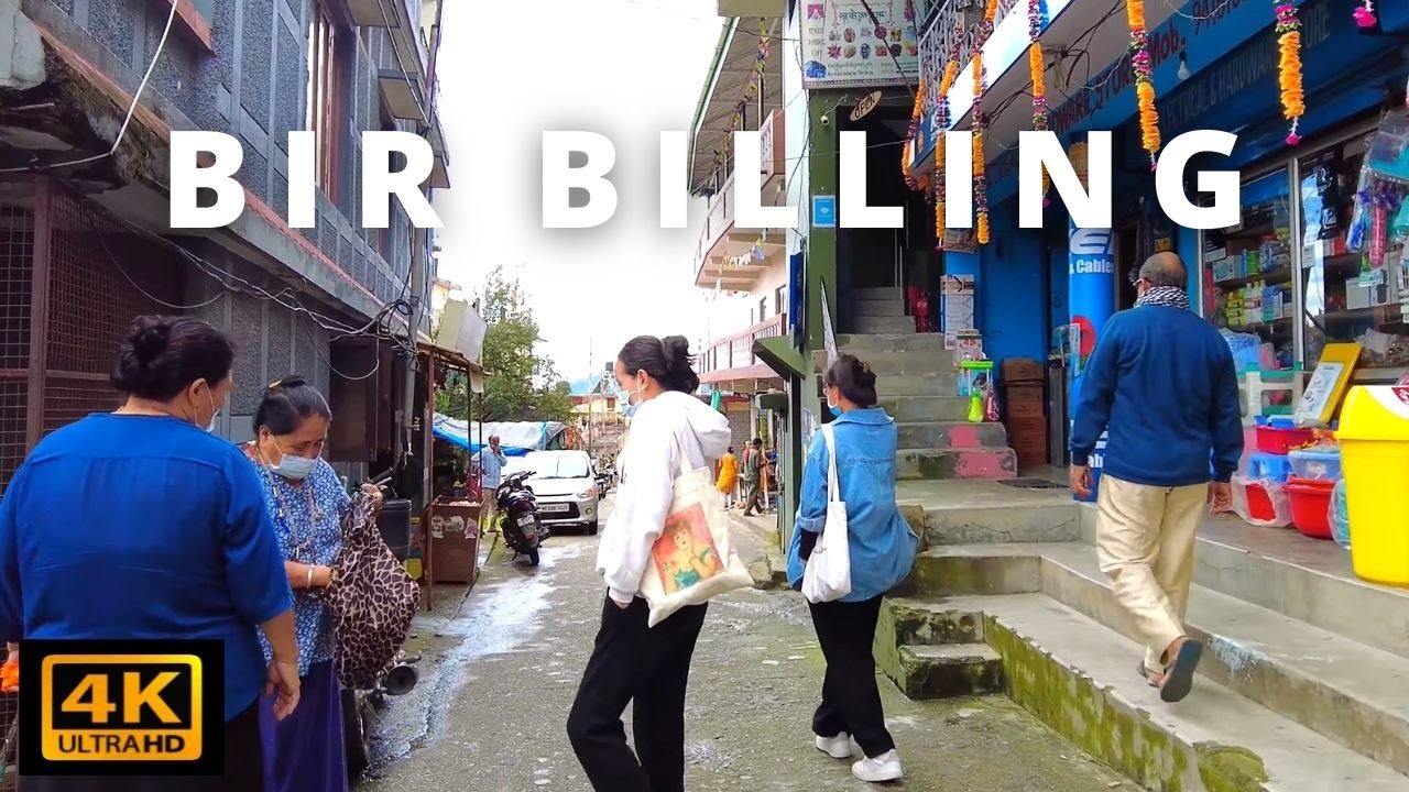 4K Walk Towards The Tibetan Colony | Bir Billing Tour
