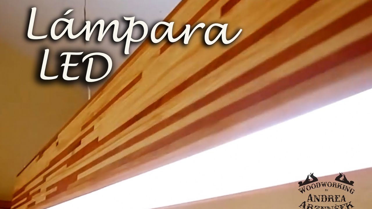 Cómo hacer una Lampara LED de Pallet - Ep 034