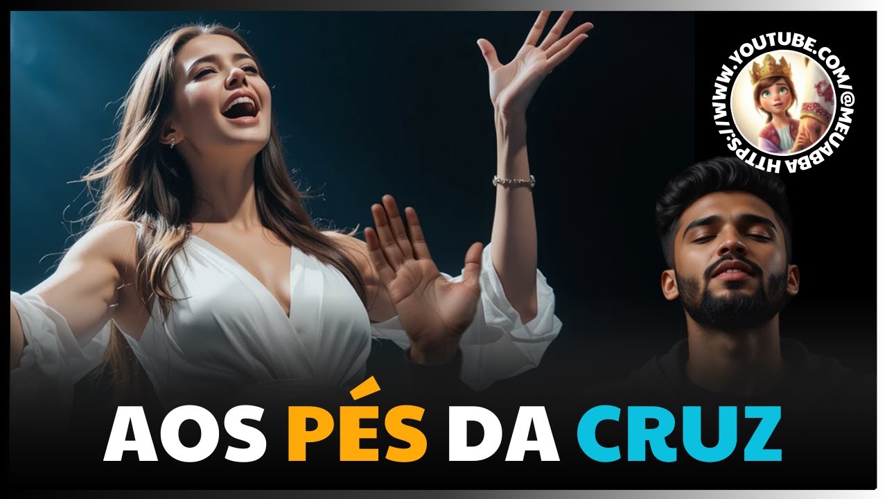 🙏 Aos Pés da Cruz ♬♪ - (Meu Abba)