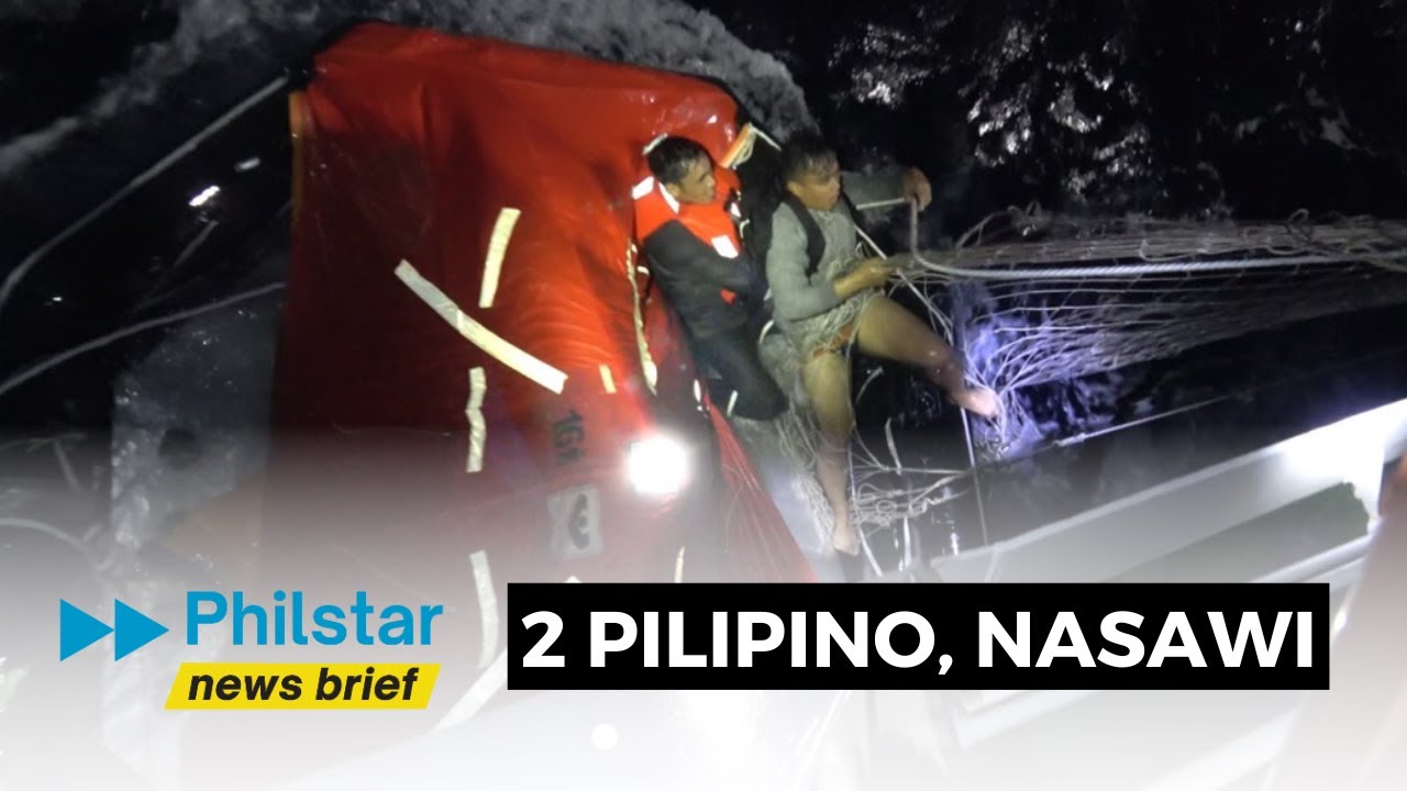 2 tripulanteng Pilipino, nasawi matapos tumaob ang cargo vessel sa South China Sea