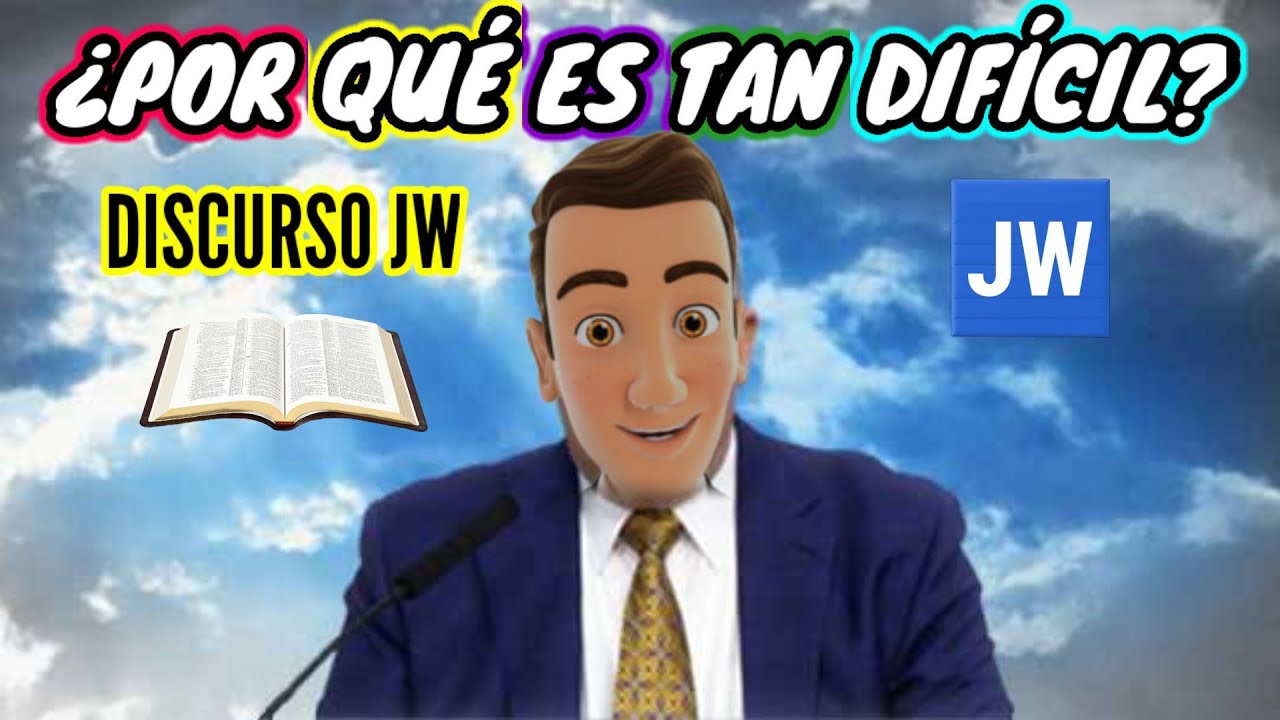 ¿QUE ES LO MÁS DIFÍCIL DE HACER? DISCURSO JW (TESTIGOS DE JEHOVÁ). JWORG