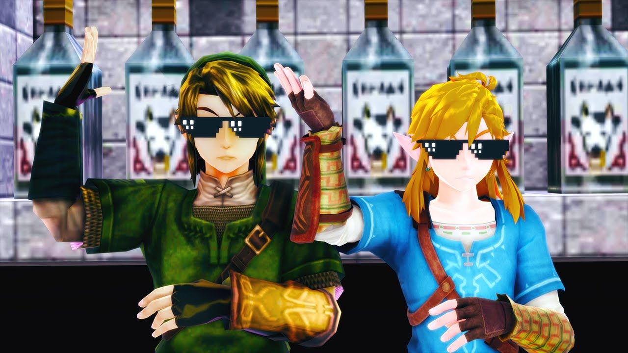 We No Speak Americano - Twilight & Wild Link (The Legend of Zelda TP and BotW) 【MMD Animation】