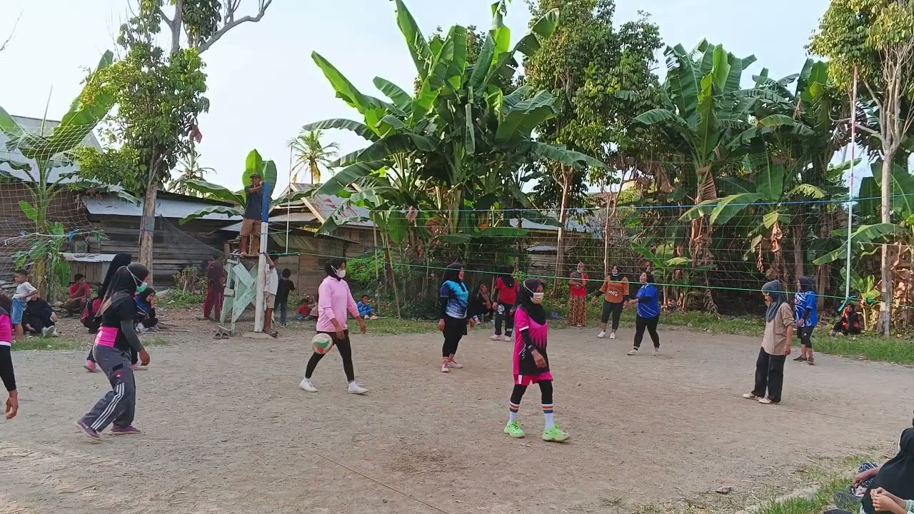 Pertandingan Voli Benteng Gawe VS CS Batara Guru - set 2