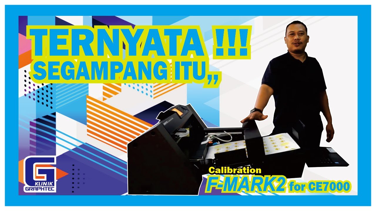 GRAPHTEC F-MARK2 for CE7000 ( Kalibrasi Mesin )
