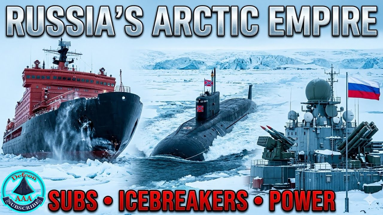 Inside Russia’s Arctic Strategy: Nuclear Subs, Icebreakers & Power Play