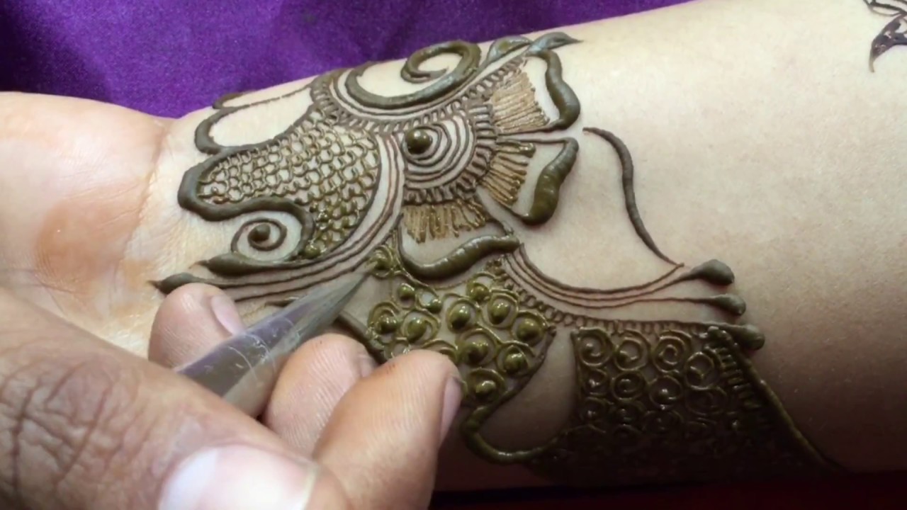 recorded a mehndi designer