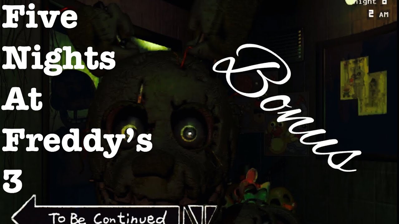 JUMPSCARES TO BE CONTINUED FNAF 3 | #3