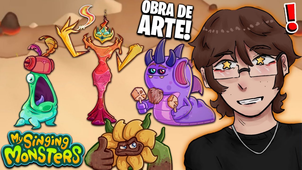 THIS ISLAND IS A WORK OF ART! THE ISLAND OF FIRE RESORT! | My Singing Monsters